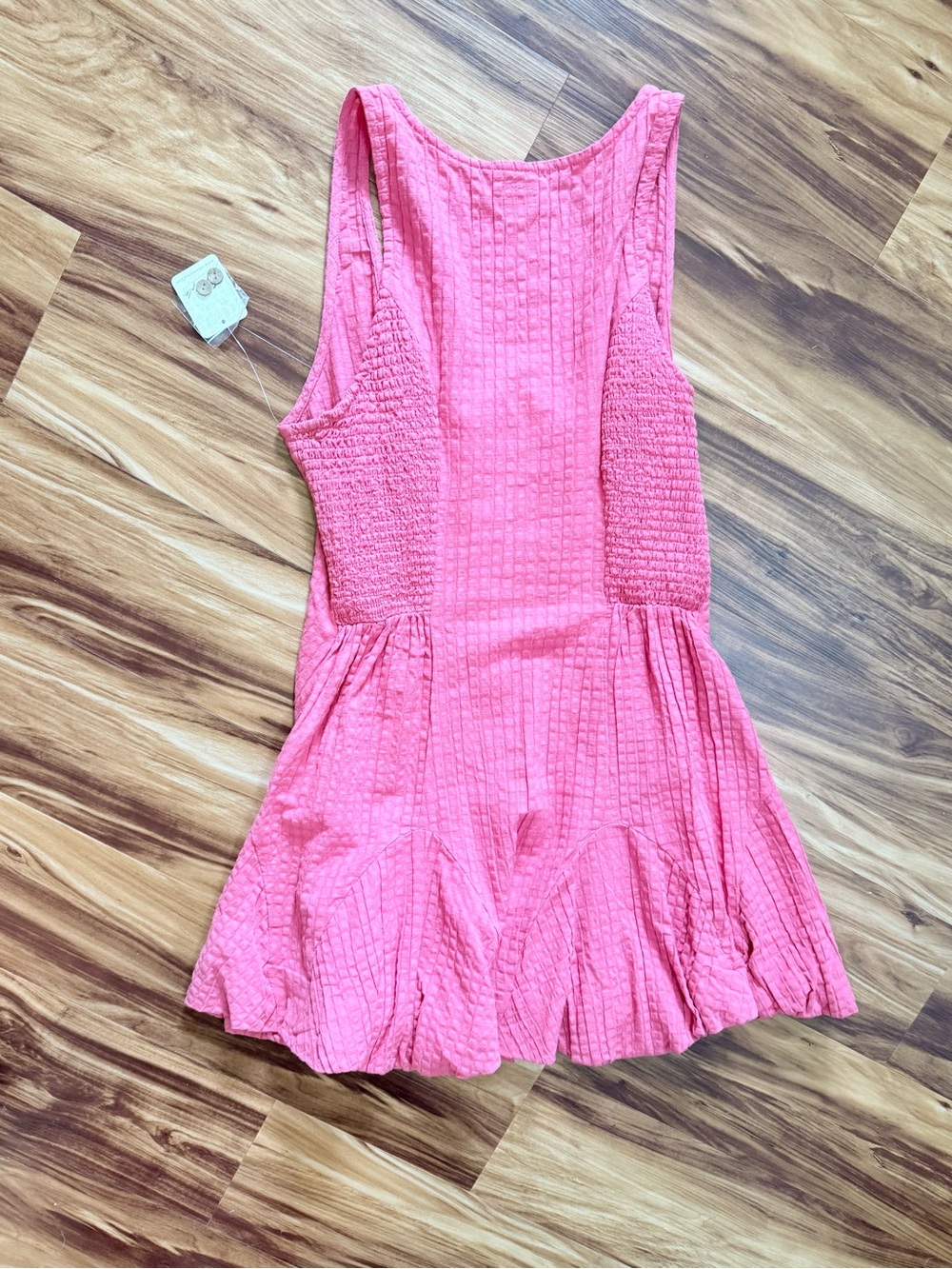 🌺 Free People Emilia Pink Balloon Hem Sundress — New Small 🌺 - Picture 4 of 6
